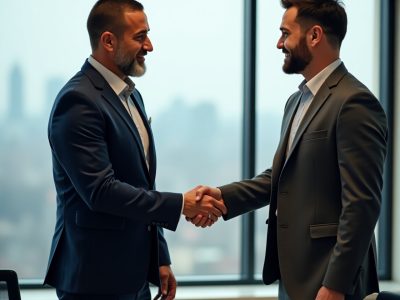 Flux_Dev_Two_businessman_one_in_his_mid40s_with_a_trimmed_bear_0